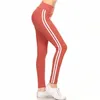 Rusia niñas estudiantes Estilo preppy mezcla de algodón rojo beige lindo color caramelo Ocio Leggings Pantalones Elásticos Cintura alta Delgado Hasta el tobillo