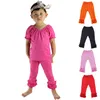 New Baby Girls Leggings Kids Cotton Ruffle Matita Pantaloni Moda Bambini Pantaloni skinny Abbigliamento