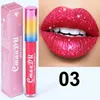 Cmaadu Glitter Flip Lip Gloss Velvet Matte Lip Tint 6 colors Waterproof Long Lasting Diamond Flash Shimmer Liquid Lipstick