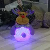 2020 Julljus med LED Snowman Julfader Hjortbjörn Nattljus Rice Crystal Snowman Christmas Gifts Tree Pendant Lights