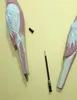 Pink Flamingo Ballpoort Biro Pen مصنوعة يدويًا من طراز Stropical Bird Craft Pen Party مكتب هدايا جائزة الجائزة