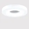 Modern White Acrylic LED Round Bedroom Ceiling Lamp Simple Design Balcony Ceiling Light Living Room Ceiling Lighting Fixtures