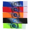 Justerbar fotboll Skippers armband Leader Tävling Fotboll Kapten Armband Professionell Sport Stick Twine Games Tournament Toppkvalitet