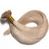 200 pièces 8a fusion extensions de cheveux 100g kératine u pointe cheveux européens 18 20 22 24 naturel non transformés