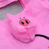 New Eco Storage Handbag Reusable Cute Pink Pig Foldable Shopping Bags Foldable Eco Storage Handbag Nylon Beautiful Reusable Bag SN1527