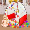 Przenośne dzieci Pop Up Adventure Ocean Ball Play Indoor Outdoor Garden House Teepee Namioty Fabryczne Cena Sprzedaż Hurtownie Zamówienie Bezpłatny statek