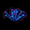 Fluorescencyjne żel krzemionkowy korale miękkie przyssawka bazy silikonowe pióro symulacja koralowa akwarium fish tank ornament 9 5wt ff