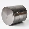 High Quality 63mm*66m 4 layers Zinc Alloy Herb Grinder CNC Metal Grinders Tobacco Grinders DHL free shipping
