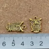 Pendenti di Wize Owl Cine Wize Owl 100pcslot 14x225mm antichi gioielli di moda in bronzo in oro d'argento antichi bronzo fai -da -te in forma di braccialetti orecchino 291774483835