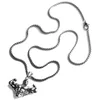 Workout Sterke Man Hanger Ketting Rvs Ketting Kettingen Fitness Bodybuilding Mannen Sport Hip Hop Sieraden