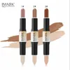 IMAGIC Maquillage Crémeux Double-extrémité 2en1 Contour Stick Surligneur Surligneur Bronzer Créer 3D Correcteur Visage Couverture Complète Imperfections