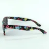 Clear Stock Traveller Sunglasses Flower And Snake Printing Frame Sun Glasses Metal Hinge Good Quality 2 Colors