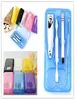 2019 Hot 4PCS / Set Nails Clipper Kit Manicure Set Clippers Trimmers Pedicure Scissor Slumpmässiga Färgspikverktyg sätter kits manikyrverktyg