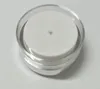 Capacità 15g barattolo per crema sottovuoto acrilico bianco pera, 30g 50g plastica vuota senz'aria Contenitore cosmetico LX2233