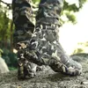 Hommes bottes tactiques militaires Combat armée chaussures de randonnée en plein air voyage Botas Camouflage Trekking bottes hommes en cuir bottines