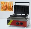 Toptan Ücretsiz Kargo ~ Electric 4/6 PCS LOLLY Waffle Yapımcıları 220V110V Waffle Machine Waffle Sticks