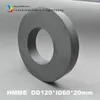 1 bit ferritmagnet ring OD 120x60x20 mm cirka 4 7 stora klass C8 keramiska magneter för DIY högtalarljudbox brädet SU344A