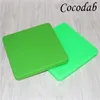 200ml Nonstick Wax Containers Silicone Pizza Box Concentrate Storage Boxes Silicon Square Container Big Jars Dishes Mats Dab Dabber Tool Extra Large Jar