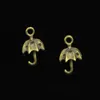 67pcs Zinc Alloy Charms Antique Bronze Lated 3D -зонтичные чары для ювелирных изделий изготовления ручной работы 20 мм