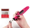 Electric Electry Electry Electress Portable MailiCure Pedicure Set Nails Art Pen Peedicures Bits Файлы Польши Форма Инструменты Salon Kit Советы
