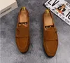 Горячие продажи бренда роскошные натуральные кожи мужские Оксфордские Обувь заостренный носок мужские одежды обувь с двойной пряжкой мужской свадебные туфли L78