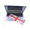 Protector de silicona de la piel de la bandera británica del Reino Unido inglés, película para cubierta de teclado para Macbook Air 11 ''13'' Pro 13'' 15'' 17''