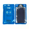 Personalisierte Design-PVC-Reißverschlusstasche Verpackungspakettasche für iPhone 7/7 Plus-Handyhülle Logo Maßgeschneiderte Verpackung für Samsung No8-Hülle