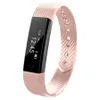 Smart armband Fitness Tracker Smart Watch Step Counter Activity Monitor Smart Armbandsur Alarm Clock Vibration Watch för iOS Android iPhone