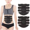New EMS Abdominal Muscle Exerciser Trainer Smart ABS Stimulator Fitness Gym ABS Stickers Pad Body Loss Slimming Massager Unisex