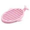 New Cute Cartoon Whale Hollow Out Draining Soap Box Sponger Rack Toilet Soap Dish Holder MultiFunction Bathroom Accessories7413289