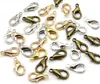 1000pcs / lot Apreciação Jóias Lobster Fechos Hooks Gold / Silver / Bronze Para fazer jóias Pulseira Colar de cadeia 14 milímetros DIY
