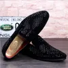 New Style European Man Dress Overshoes Feet Set Auger Men Loafers Breathable Pointed Leather Shoes Fashion Party Wedding G55