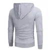 Nowy 2018 Moda Hip Hop Hoodie Bluza Mężczyźni Z Kapturem Dres Solid Color Sportswear Hoody Men Kurtka Zipper Pure Color Coat