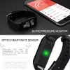 Sovo Pulseira inteligente Pressão arterial Monitor de frequência cardíaca CB02 Fitness Pulso Pulso Homens Band SmartBand Activity Tracker Pulseira