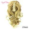 long pony beauty Ponytail claw clip hair extension Short Ponytails Curly Synthetic Pony Tail Hairpiece Claw Ponytail for black wom7748786