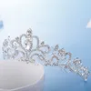 Brand New Bridal Wedding Crystal Strass Fascia per capelli Princess Crown Pettine Tiara Prom Pageant 1 Pz HJ2251651250