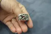 Vintage bronze eagle (pengcheng wan) ring. The ring is a man's first choice.