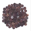 round flat shell beads