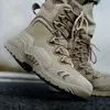 Marque Hommes Armée Militaire Bottes US Forces Spéciales Tactique Désert Combat Bottes Sport En Plein Air Randonnée Chaussures Neige Boots7238539