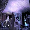 5x 5 Meters Fashion Party Decor Cloud Top Yarn Wedding Banquet Ceiling Centerpieces White Curtain Shooting Props