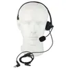 10pcs 2 Pin PTT MIC Earpiece Headphone Headset for Motorola GP300 PRO1150 Black