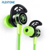 Fones de ouvido de telefone celular Plextone G20 fone de ouvido intra-auricular com microfone com fio magnético para jogos fone de ouvido estéreo baixo fones de ouvido de computador para esporte