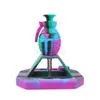 Nieuwe Grenade Siliconen Nectar Collector met 14mm Gezamenlijke Titanium Tip Onbreekbare Multi Colors Hookah FDA Draagbaar