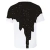 Nouveau beau lait renversé espace galaxie 3D T-Shirt hommes femmes été T-shirt impression 3D haut T-shirt vêtements poids léger T-Shirt