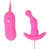 Anillo Vibrador Anal Plug Remote Control Butt Plug 100% Real Skin Feeling Adult Sex Leksaker för Kvinnor Sexprodukter Anal Vibrator S1018