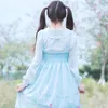 lolita daily Dress Snow doll printing Light and sweet Sleeveless Dress jsk Sling white shirt tops