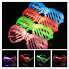 Populära barn som blinkar LED Blind Shutter Eye Glasses Party Light Up Blinking Multi Style Wedding Favors and Gifts3967820