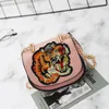 Kids designer Handbags Lovely Cute Tiger Head Mini Purse Shoulder Bags Teenager Girls Candy Messenger Bag Christmas Gifts For Baby6997462