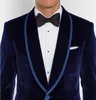 Goedkope en fijne klassieke sjaal rapel bruiloft bruidegom tuxedos mannen pakken bruiloft/prom/diner man blazer (jas+stropdas+broek) a a