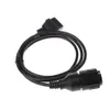 For BMW ICOM D Cable ICOM-D Motorcycles Motobikes 10 Pin Adaptor 10Pin To 16Pin OBD2 OBDII Diagnostic Cable